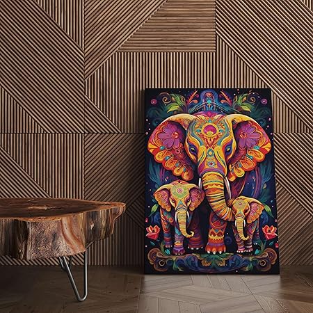 FAB CRAFT STUDIO Modern Art Wall Painting For Wall Decoration Canvas Wall Painting For Home Decor, Living Room, Bedroom, Office Hotel