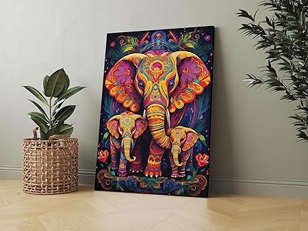 FAB CRAFT STUDIO Modern Art Wall Painting For Wall Decoration Canvas Wall Painting For Home Decor, Living Room, Bedroom, Office Hotel