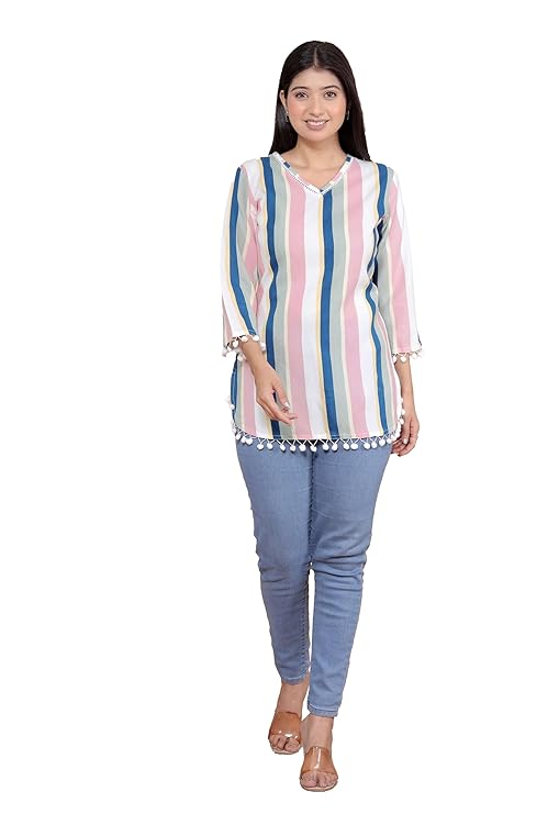 LoomBella Lifestyle Printed Kurti Perfect for Casual, Formal, and Ethnic Wear