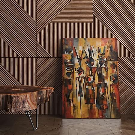 FAB CRAFT STUDIO Modern Art Wall Painting For Wall Decoration Canvas Wall Painting For Home Decor, Living Room, Bedroom, Office Hotel