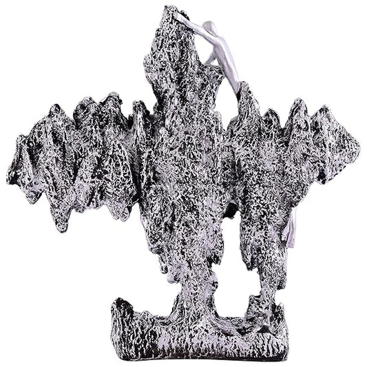 FAB CRAFT STUDIO Men Climb on wall Showpiece for Home Decor Showpiece, Atlas Sculpture for Office Table Décor
