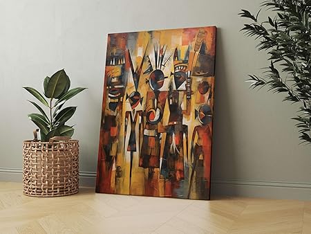 FAB CRAFT STUDIO Modern Art Wall Painting For Wall Decoration Canvas Wall Painting For Home Decor, Living Room, Bedroom, Office Hotel
