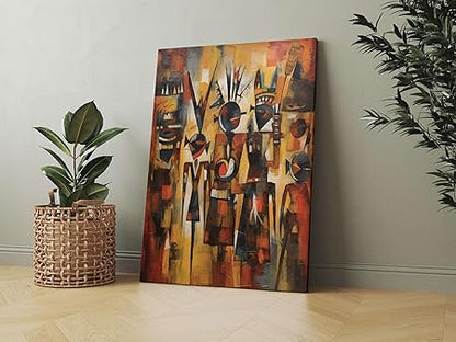 FAB CRAFT STUDIO Modern Art Wall Painting For Wall Decoration Canvas Wall Painting For Home Decor, Living Room, Bedroom, Office Hotel