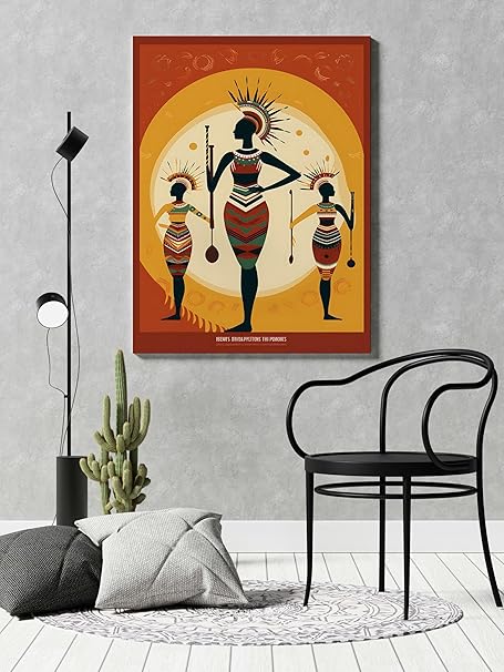 FAB CRAFT STUDIO Modern Art Wall Painting For Wall Decoration Canvas Wall Painting For Home Decor, Living Room, Bedroom, Office Hotel