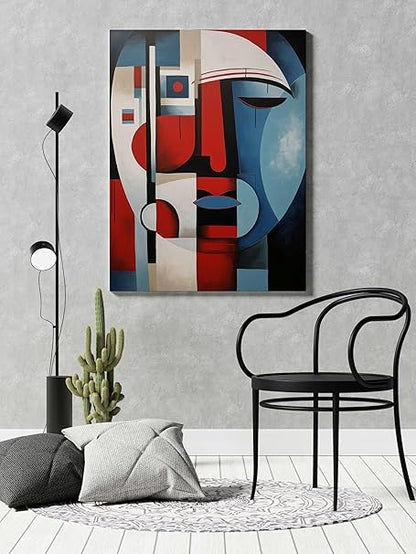 FAB CRAFT STUDIO Modern Art Wall Painting For Wall Decoration Canvas Wall Painting For Home Decor, Living Room, Bedroom, Office Hotel