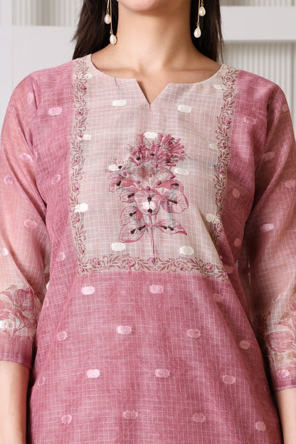 Blush Bloom Cotton Suit Set