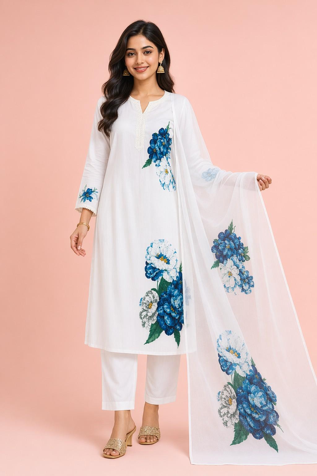 Timeless Traditional, Morden Kurti set