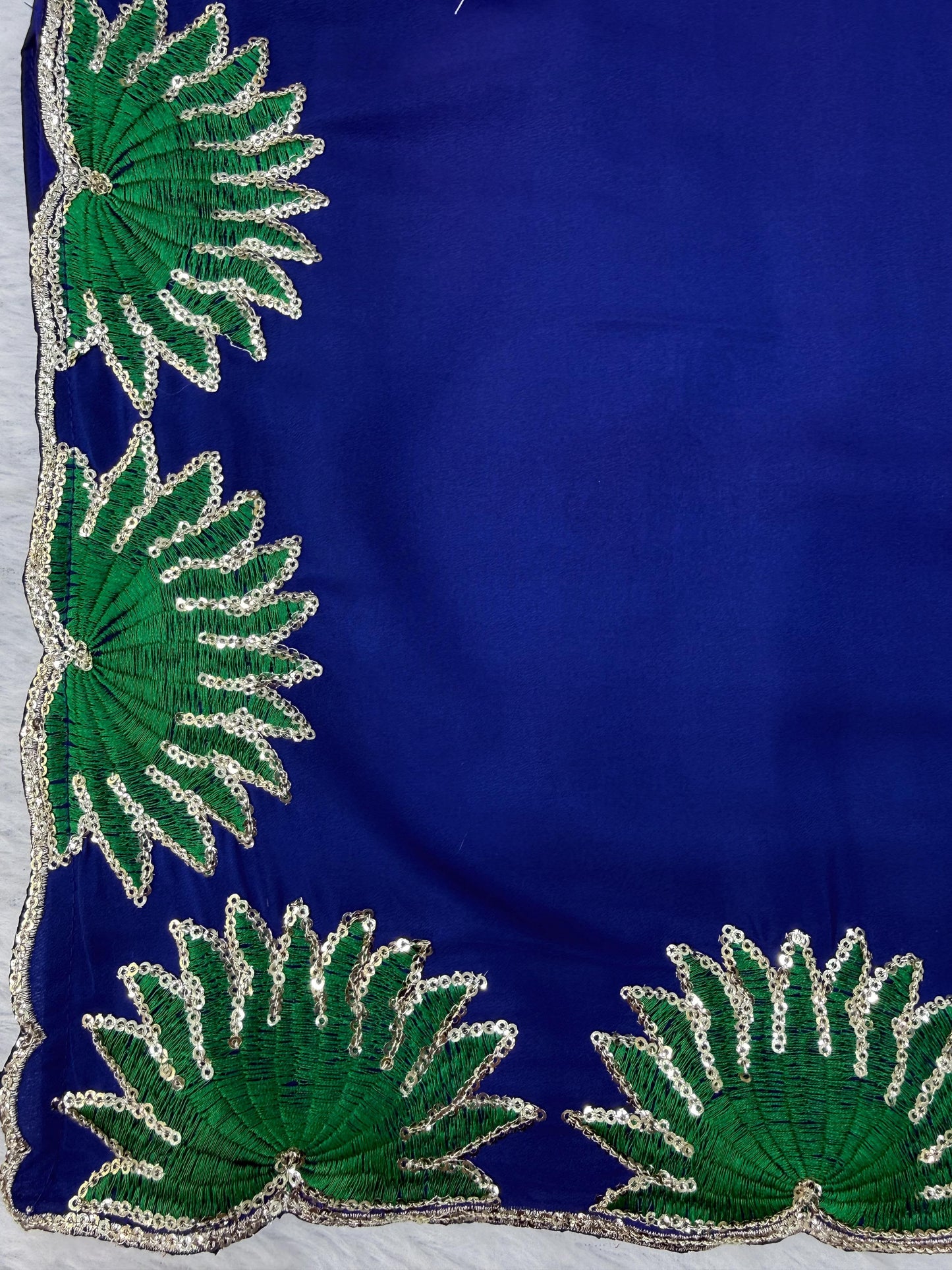 Designer American Silk Farshi Palazzo Set with Dupatta
