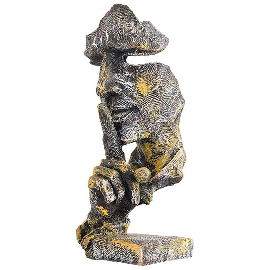 FAB CRAFT STUDIO Face Statue Murti Antique Idol Abstract Art Decor showpiece