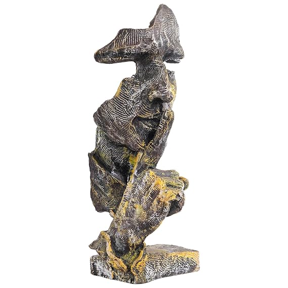 FAB CRAFT STUDIO Face Statue Murti Antique Idol Abstract Art Decor showpiece